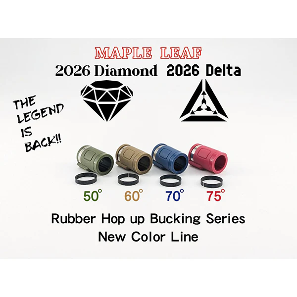 2026 Diamond Hop Up Rubber 75° for VSR & GBB (RED) - Image 2