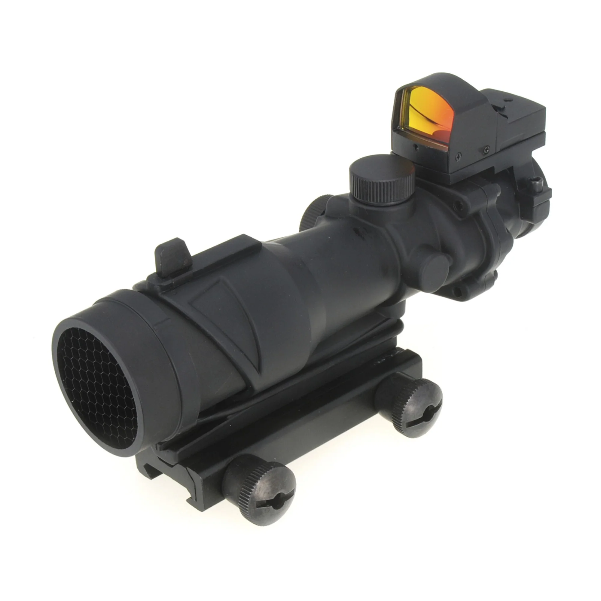 ACOG Style 4x32 Scope w- Mini Red Dot - Image 2