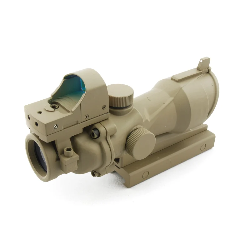 ACOG Style 4x32 Scope with Mini Red Dot - Image 3