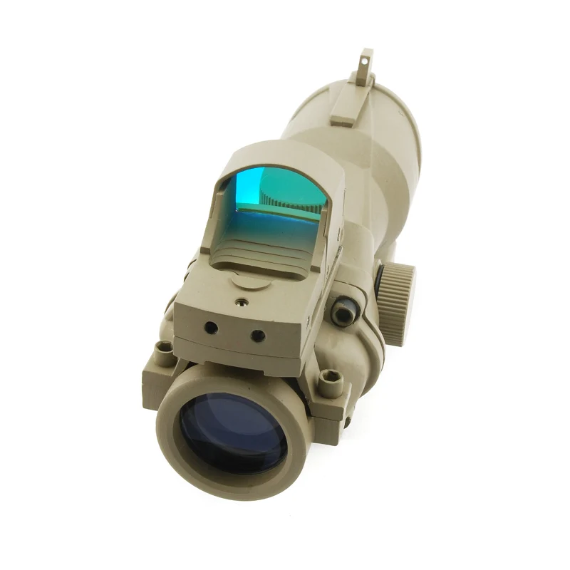 ACOG Style 4x32 Scope with Mini Red Dot - Image 4