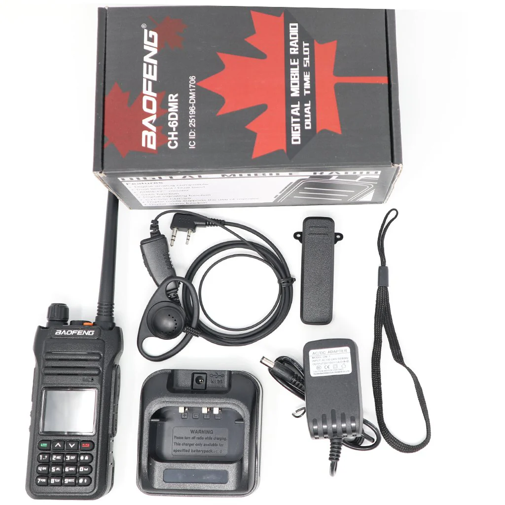 BaoFeng CH-6DMR Dual Band Two Way Radio - Image 5