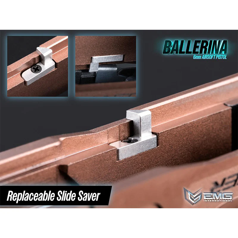 Army Armament TTI Ballerina G17 CNC - Bronze (Licensed by EMG) - Image 12
