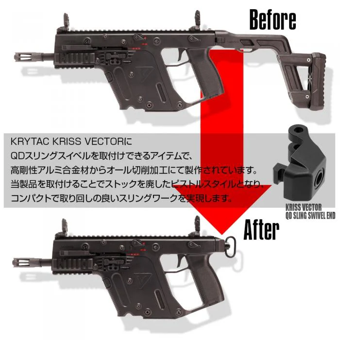 LayLax QD Sling Swivel for KRISS Vector - Image 4