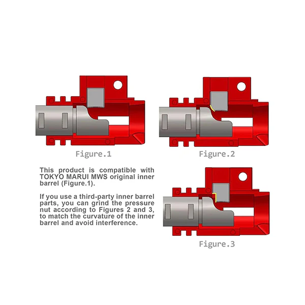 PH+ Aluminum CNC Hop Up System for MWS - Image 6