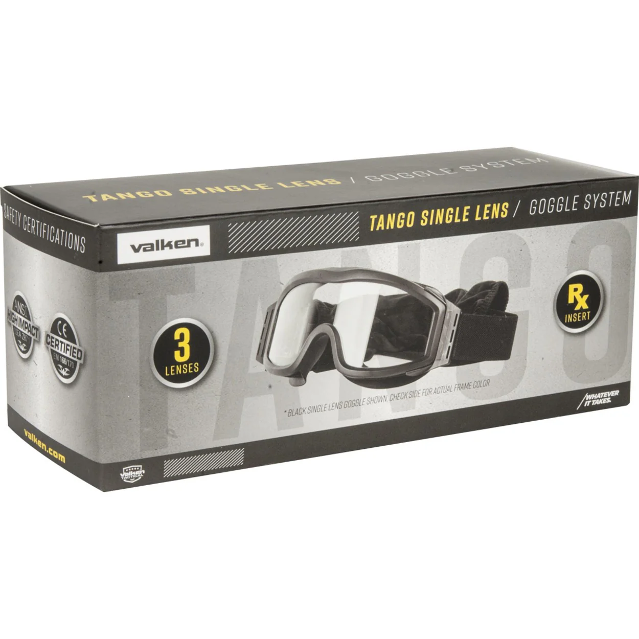 Valken V-TAC Tango Goggles - Tan - Image 6