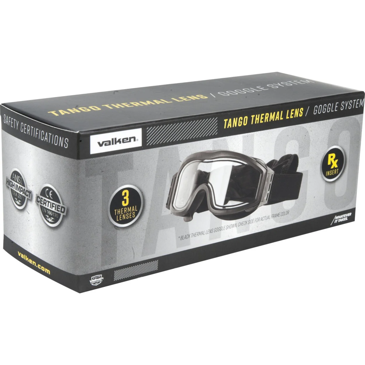 Valken V-TAC Tango Thermal Goggles - Tan - Image 9